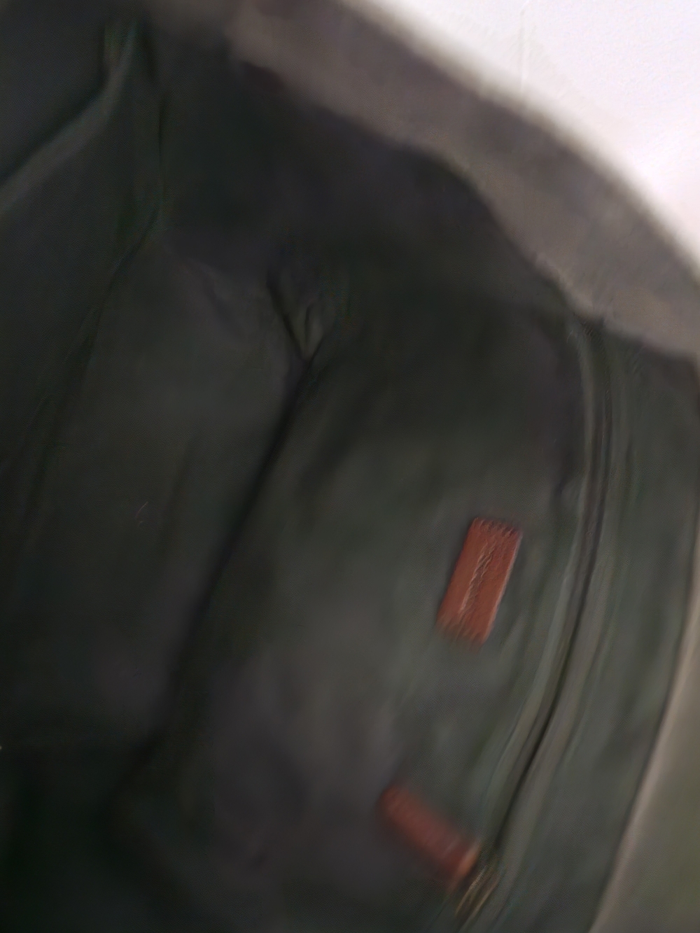 Tecovas moss green distressed waxed canvas carry-on tote - Picture 2 of 7